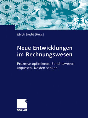 cover image of Neue Entwicklungen im Rechnungswesen